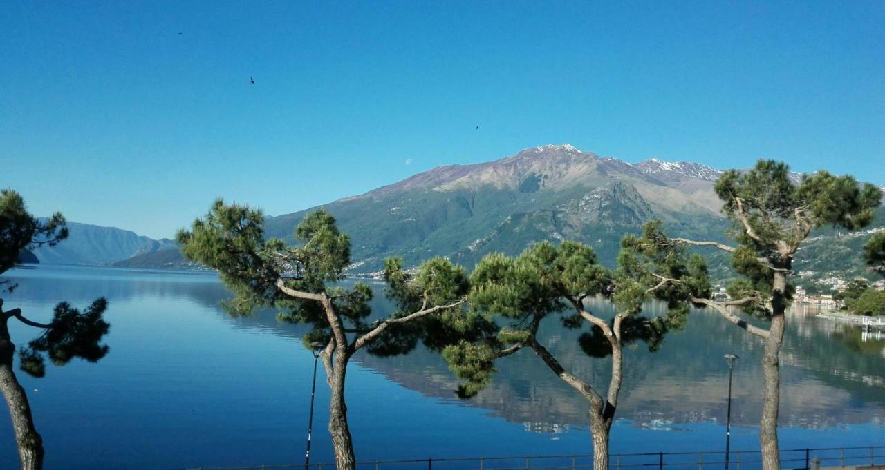 Casa D'Epoca Fronte Lago A Domaso Lago Di Como Eksteriør billede